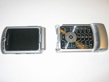 My broken Motorola RAZR V3
